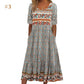 🌞 Rochii boho de vară cu imprimeu – Disponibile S–4XL | Reduceri speciale de sezon! 🌸