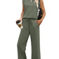 💕2025 Top casual + pantaloni cu picioare largi