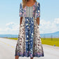 🔥 Rochie Bohemian Print