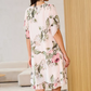 👗Rochie din șifon Blush Petal Flow- elegantă și sofisticată 🌸