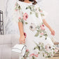 👗Rochie din șifon Blush Petal Flow- elegantă și sofisticată 🌸