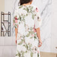 👗Rochie din șifon Blush Petal Flow- elegantă și sofisticată 🌸