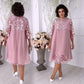 🌷【S-5XL】😍 Rochie din dantelă stratificată Sheer Breeze