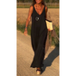 ✨V-Neck rochie lungă
