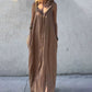 Femei V-neck Spaghetti Strap Maxi Dress