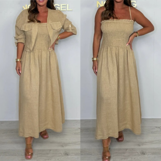 👗 set din două piese: rochie și jachetă Hugh