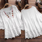 Femei de bumbac lenjerie de bumbac Loose brodate Top brodate