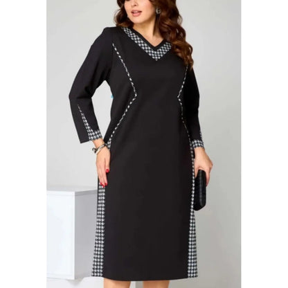 【S-4XL】🌺Rochie elegantă cu imprimeu patchwork