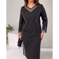 【S-4XL】🌺Rochie elegantă cu imprimeu patchwork