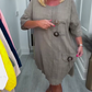 👗 Rochie casual monocromă cu lungimea genunchiului pentru femei