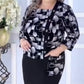 Rochie midi pentru femei cu gât pătrat și imprimeu geometric