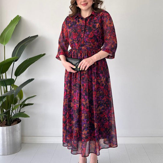Rochie fluidă elegantă