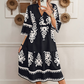 【S-XL】🌸Rochie casual cu imprimeu și decolteu în V