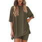 🌞Vânzare fierbinte de vară 💞Set de două piese casual de vară pentru femei