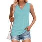 ✨Femeie fără mâneci V-Neck Slimming Loose Fit Casual Tank Top