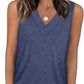✨Femeie fără mâneci V-Neck Slimming Loose Fit Casual Tank Top