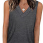 ✨Femeie fără mâneci V-Neck Slimming Loose Fit Casual Tank Top