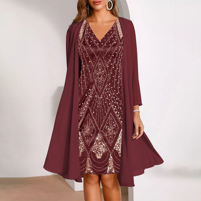👗✨2025 New Style , rochie din sifon cu imprimare digitală 3D
