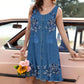 Rochie Vintage Denim fără mâneci
