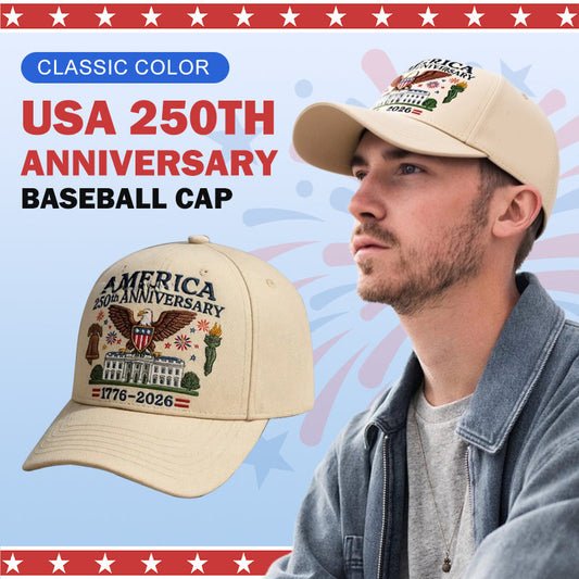 Șapcă de baseball dedicată celei de-a 250-a aniversări a Statelor Unite ale Americii